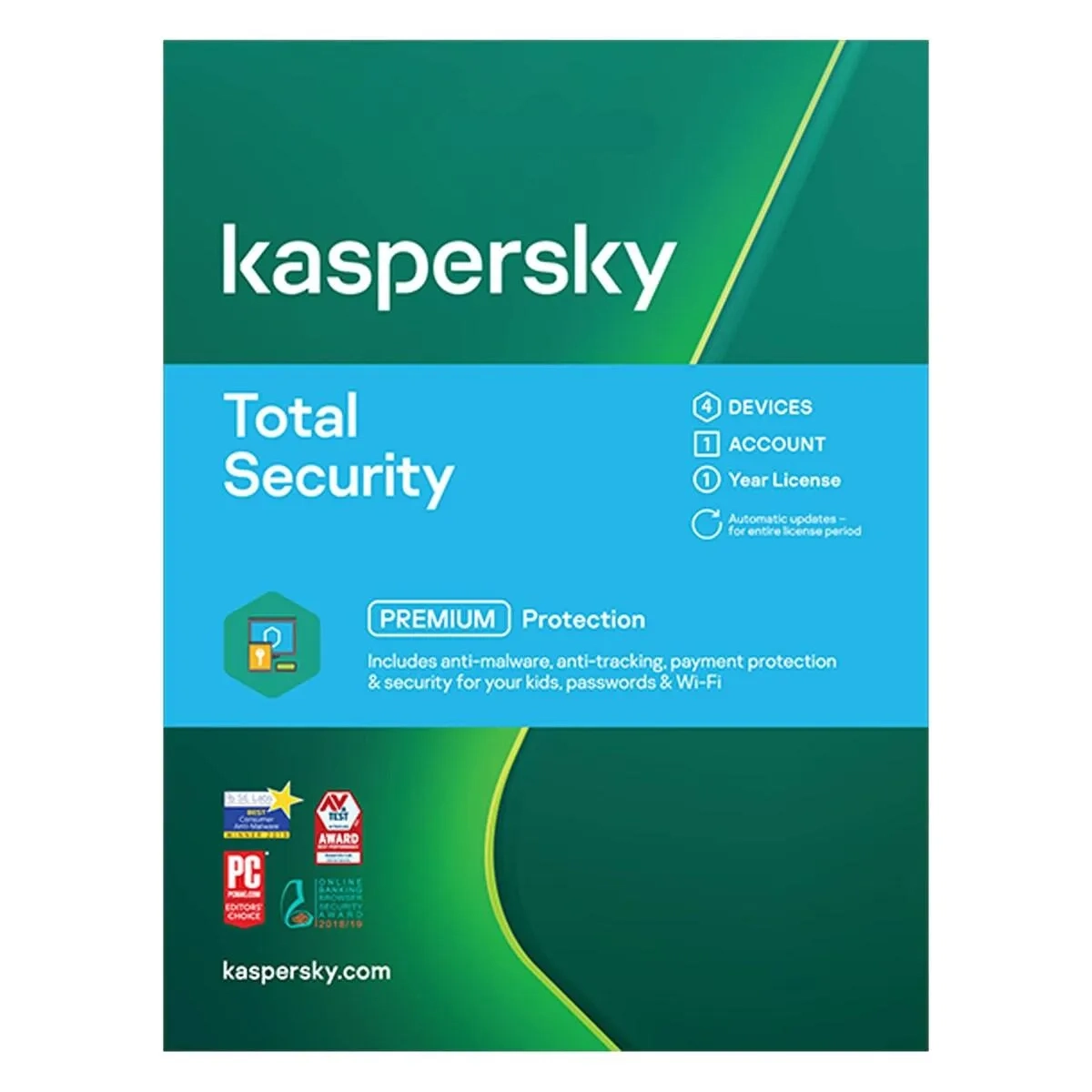 Kaspersky Total Security 4 Devices