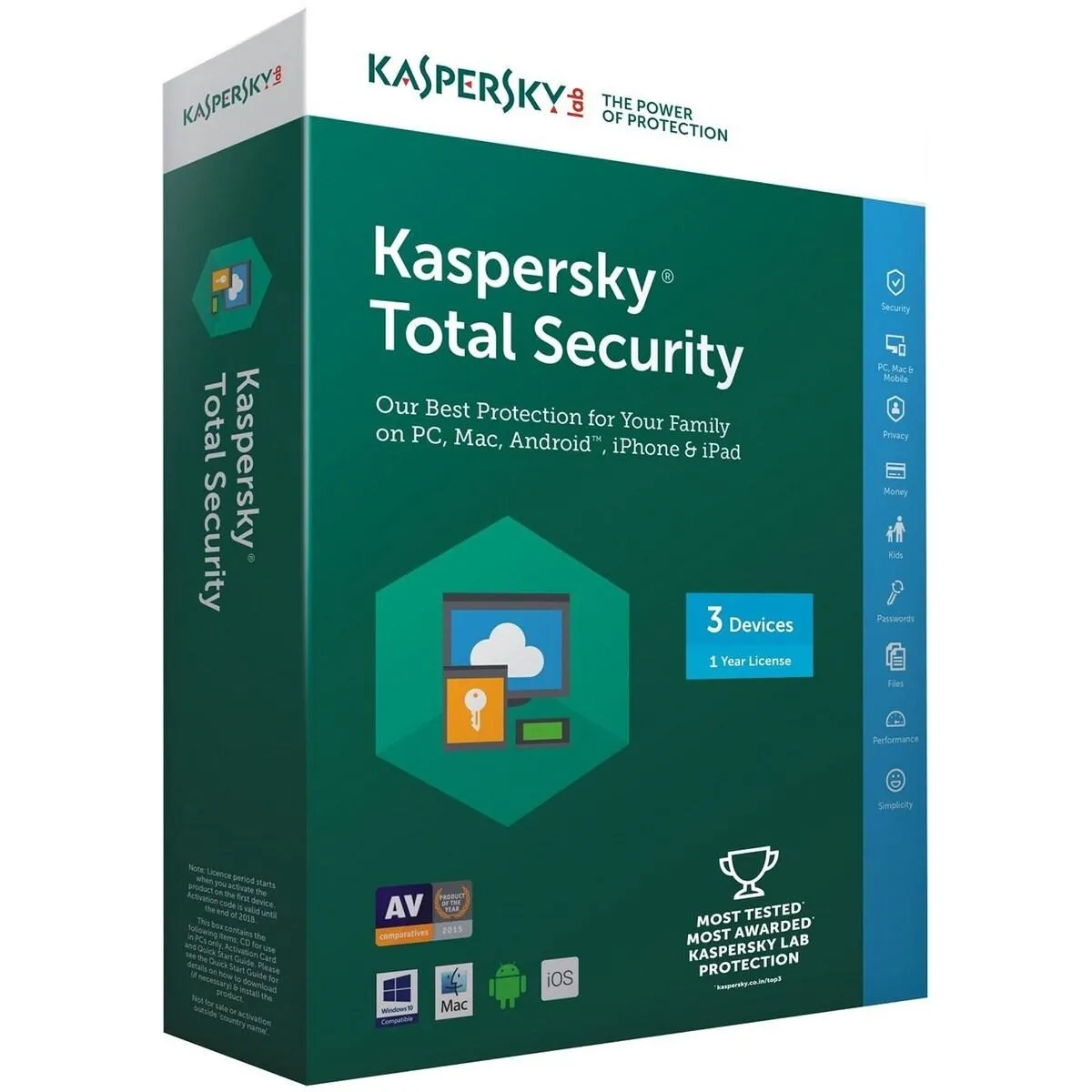 Kaspersky Total Security Multi Device 3 Users