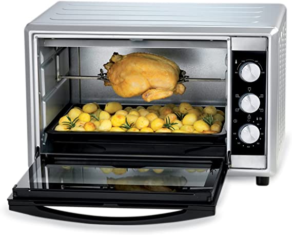 Kenwood 1800W Electric Oven with Rotisserie (MOM45.S)