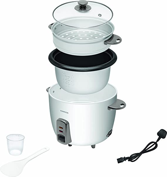 Kenwood 1.8 Ltr 700W Rice Cooker (RCM42.AOWH)