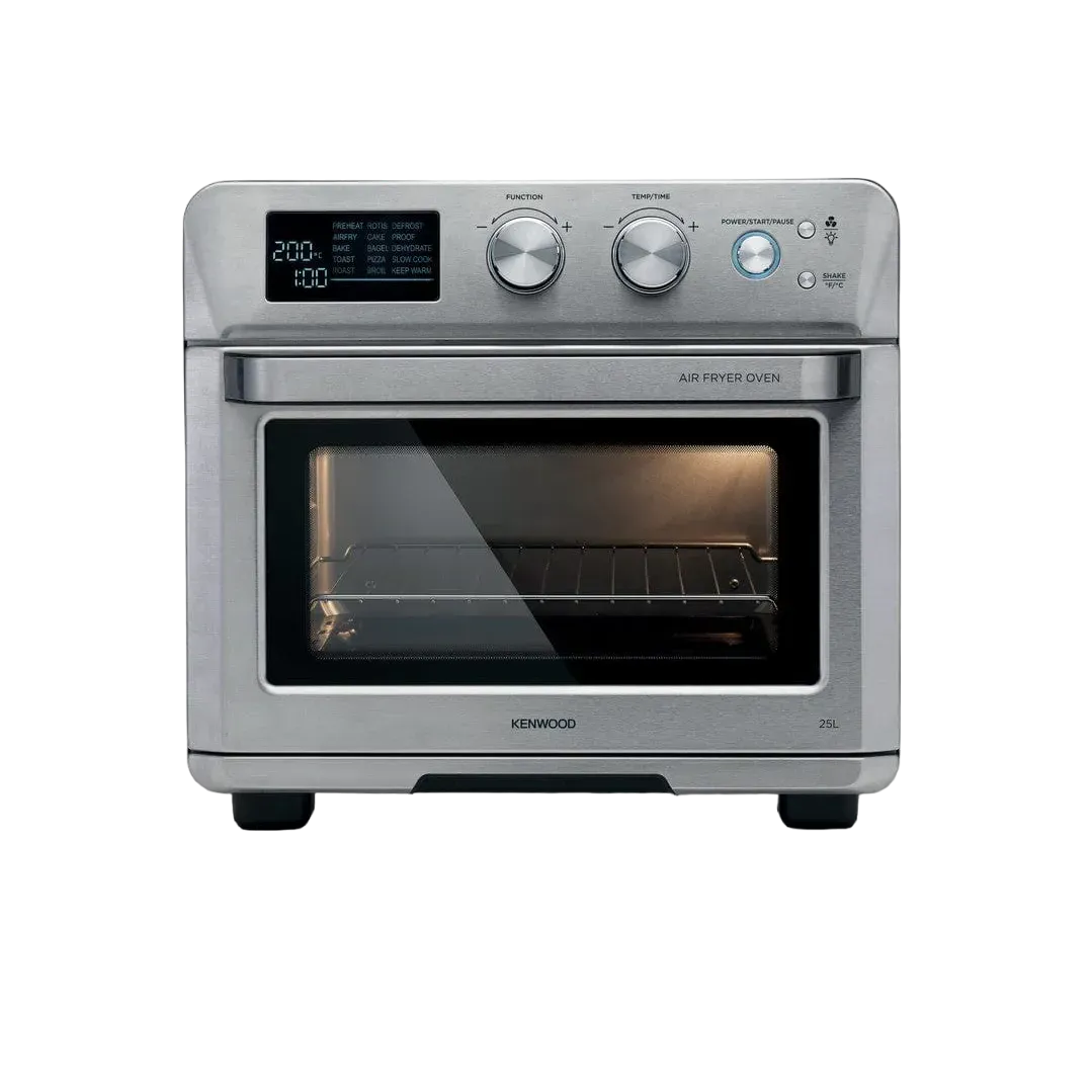 Kenwood 2 In 1 Toaster Oven Air Fryer 25L Silver Moa26.600Ss