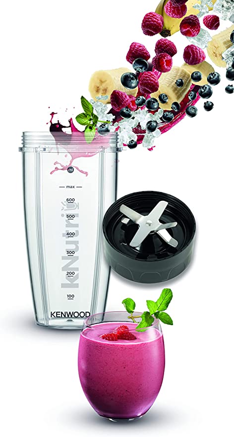 Kenwood 600W 3 Jar Silver Blender (BSP70-560SI)