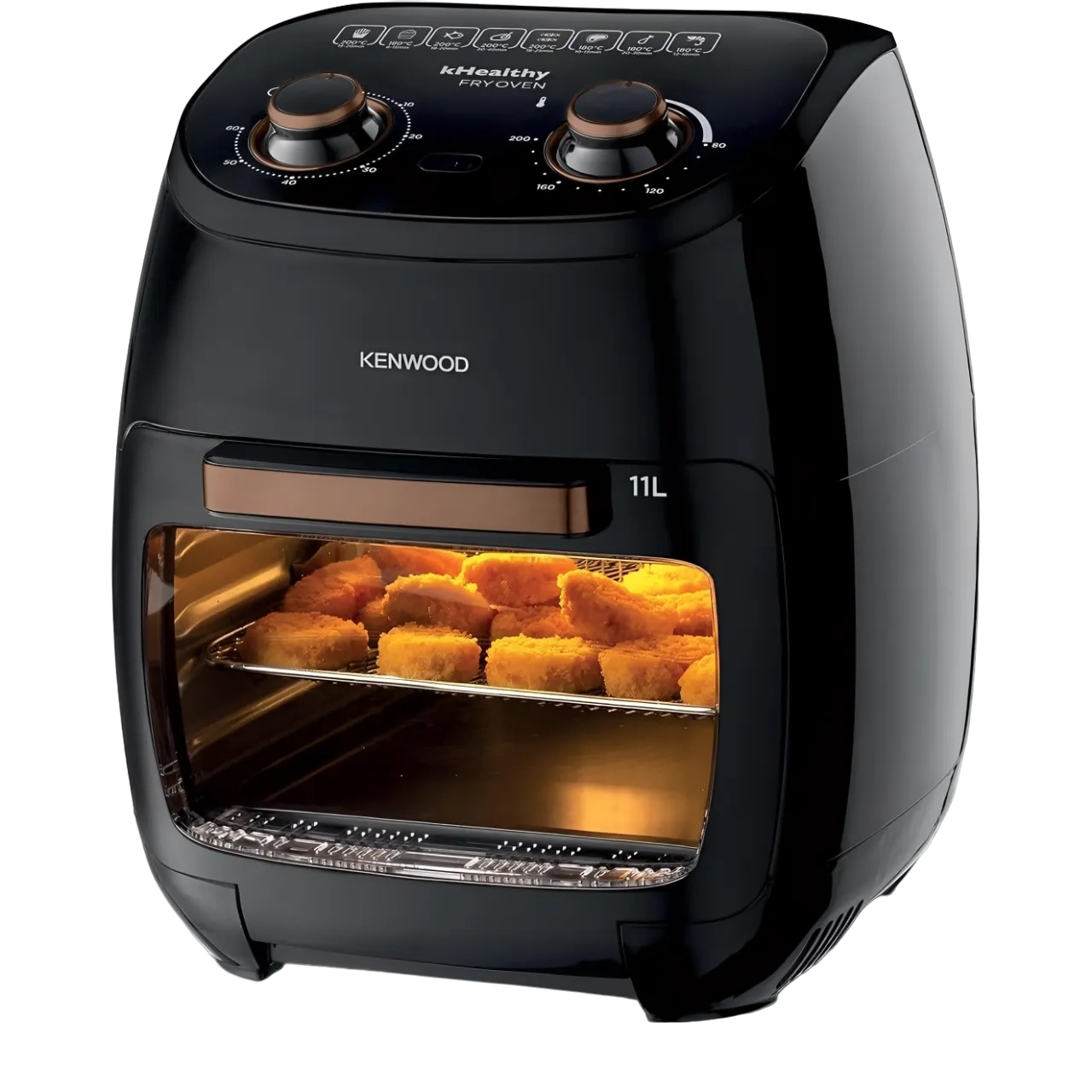 Kenwood Air Fryer Oven 11L 2000W Multi-Functional Air Fryer, HFP90.BK