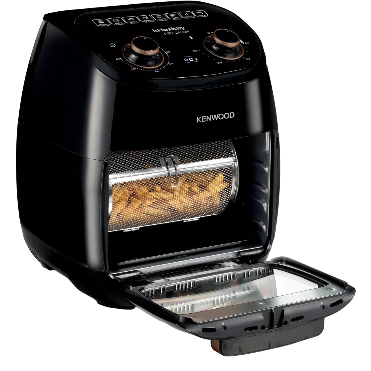 Kenwood Air Fryer Oven 11L 2000W Multi-Functional Air Fryer, HFP90.BK