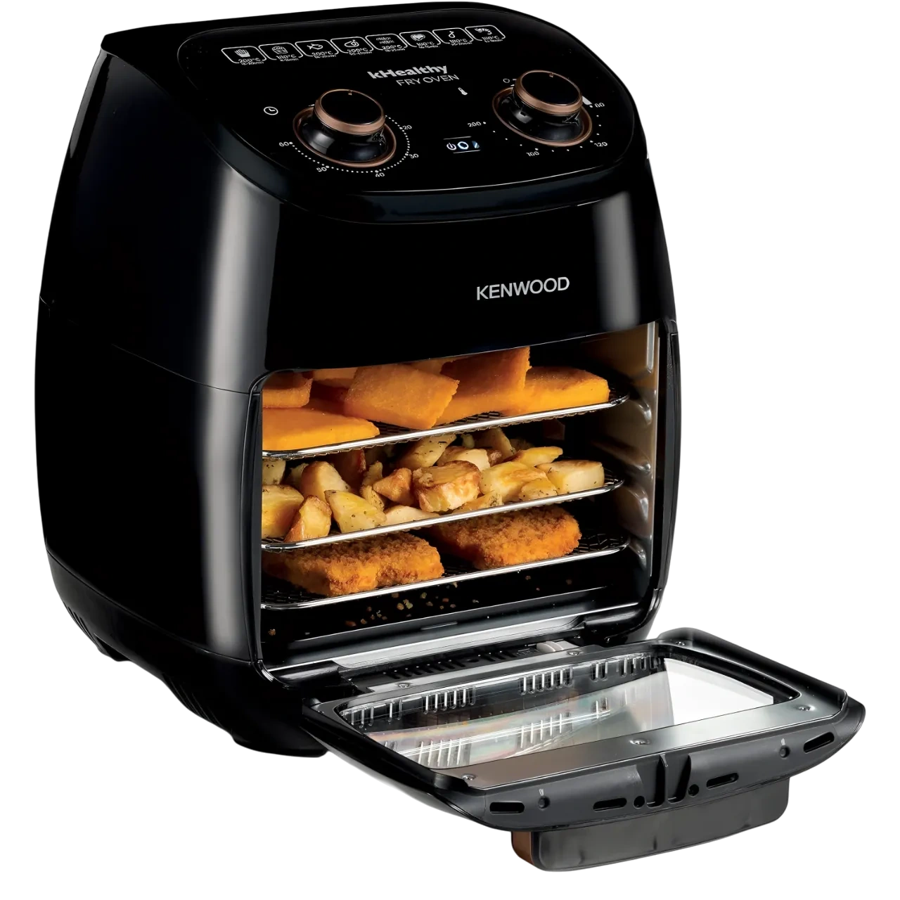 Kenwood Air Fryer Oven 11L 2000W Multi-Functional Air Fryer, HFP90.BK