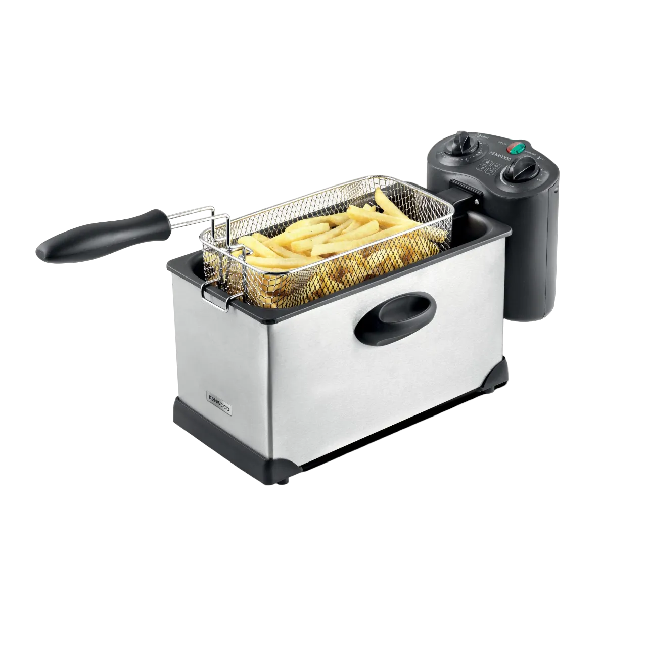 Kenwood Deep Fryer 3l, 2000w Silver Black DFM50.000SS