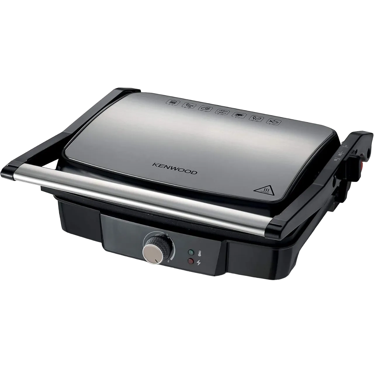 Kenwood Sandwich Grill 2000 W Silver, HGM30.000SI