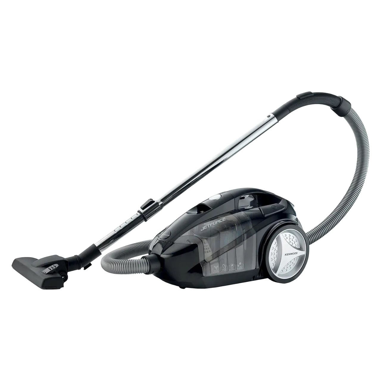 Kenwood Vacuum Cleaner 2200W Multi Cyclonic Bagless Canister 2.5L Black Vbp60.000Bk