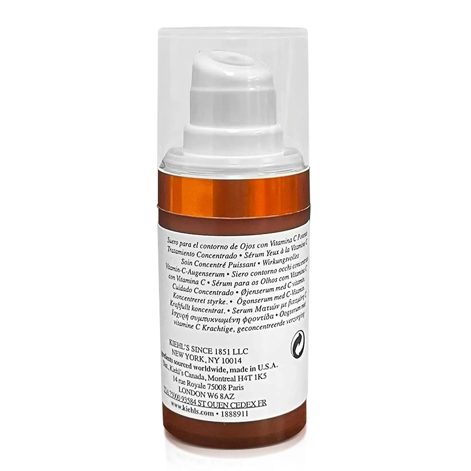 Kiehl's Powerful-Strength Line-Reducing & Dark Circle-Diminishing Vitamin C Eye Serum - 15Ml
