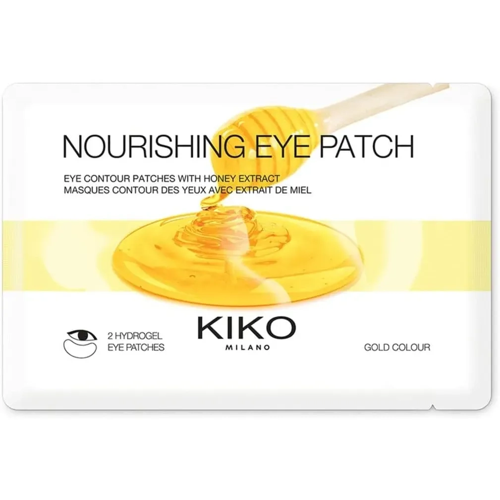 Kiko Milano Nourishing Eye Patch Face Moisturizer, 2 Disposable Patchs