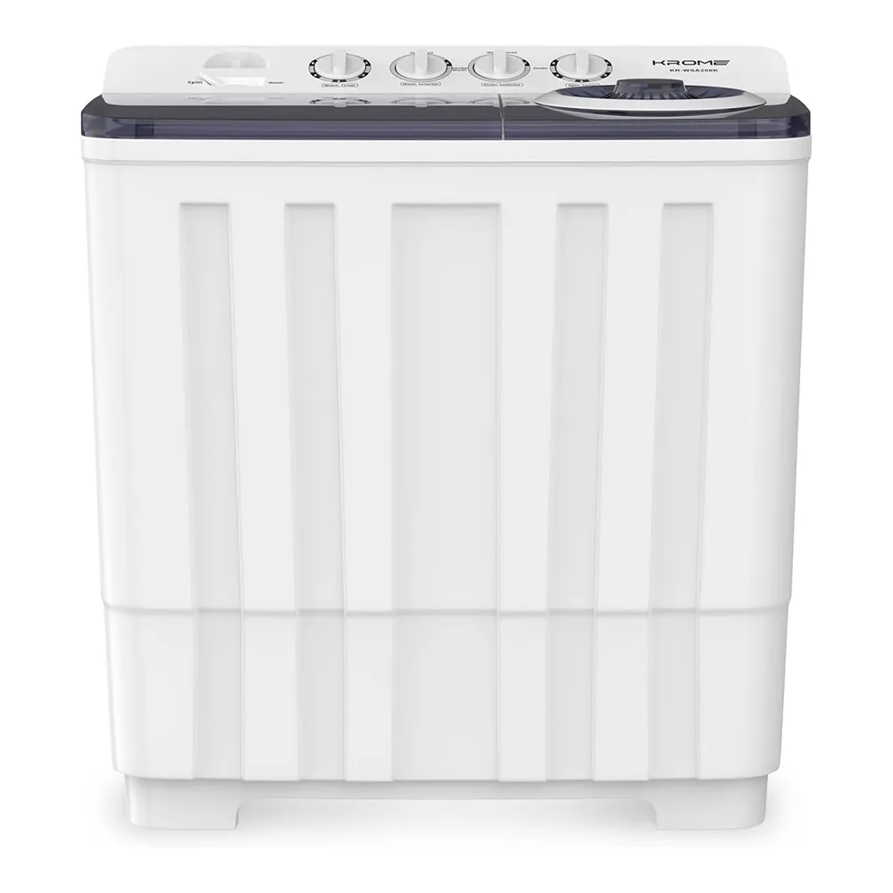 Krome 20Kg Manual Semi Automatic Washing Machine - Kr-Wsa200K