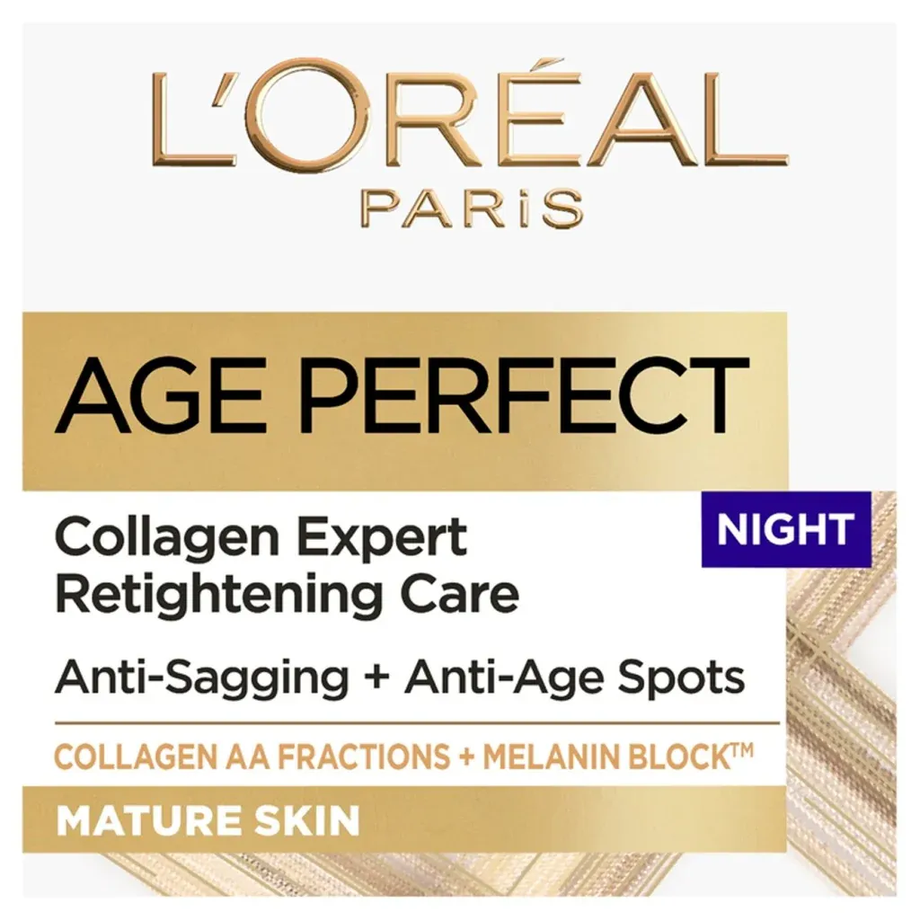 L'Oreal Paris Age Perfect Rehydrating Anti Ageing Night Cream 50 Ml