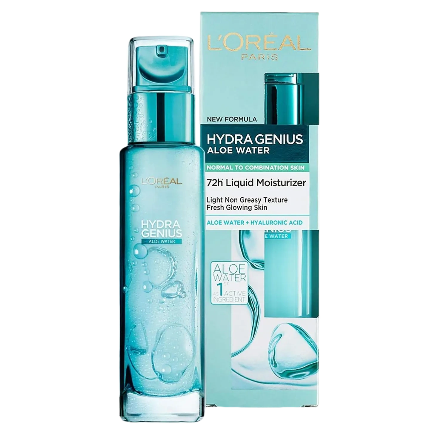L'Oreal Paris Hydra Genius Aloe Water 72H Liquid Moisturizer 70 Ml