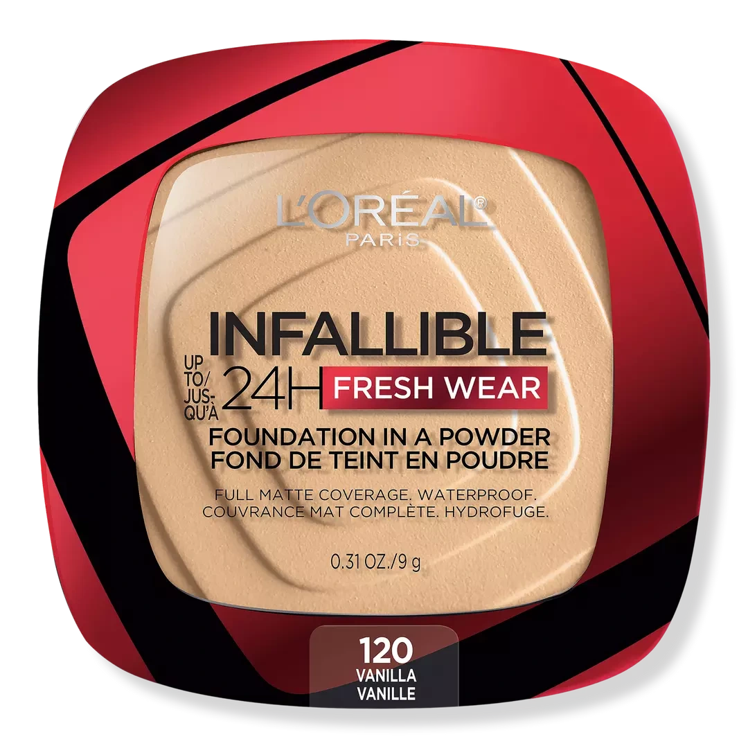 L'Oreal Paris Infallible Up To 24H Fresh Wear Foundation In A Powder 120 Vanilla 9G