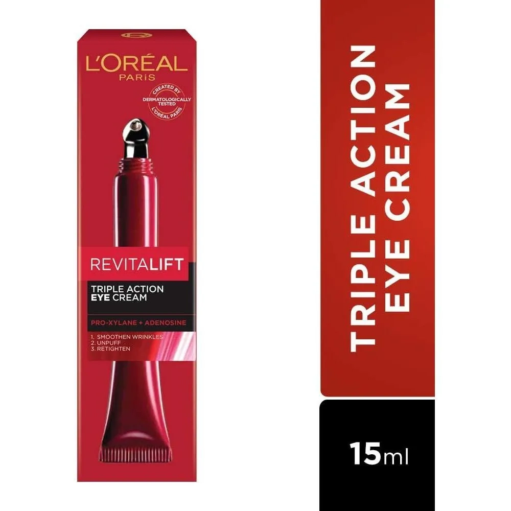 L'Oreal Paris Revitalift Laser X3 Transforming Eye Cream, 15Ml