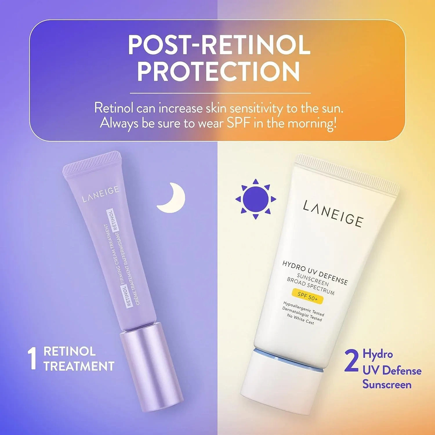 Laneige Retinol Firming Cream Treatment,Visibly Firm And Smooth The Look Of Fine Lines And Wrinkles.