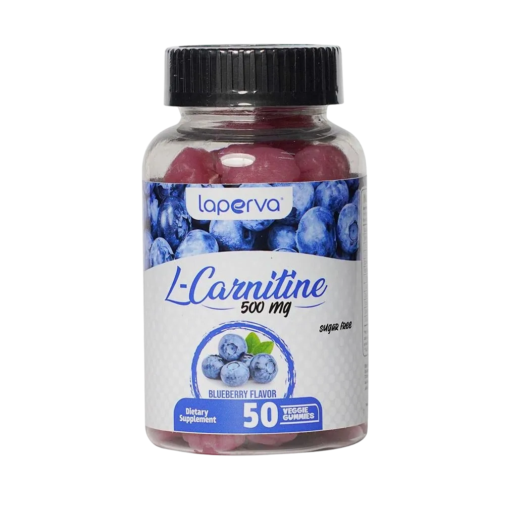 Laperva L-carnitine, 500 Mg 50 Veggie Gummies