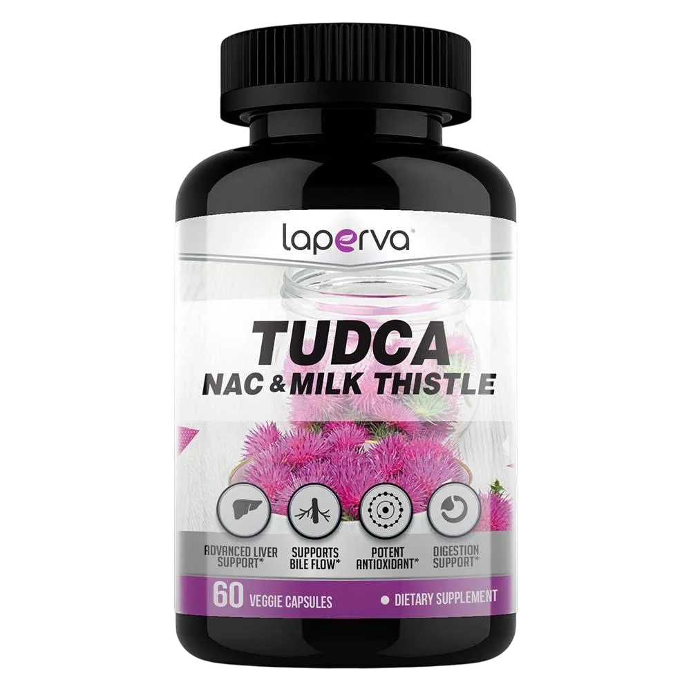Laperva Tudca & Nac & Milk Thistle, 60 Veggie Capsules
