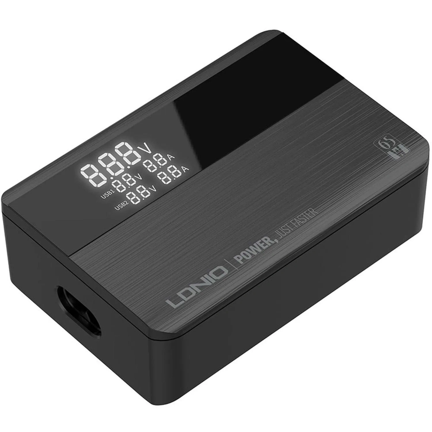 LDNIO Usb C Charger, Ldnio 65w 4-port Desktop Usb Charger Station With Pd+qc3.0 A4808q