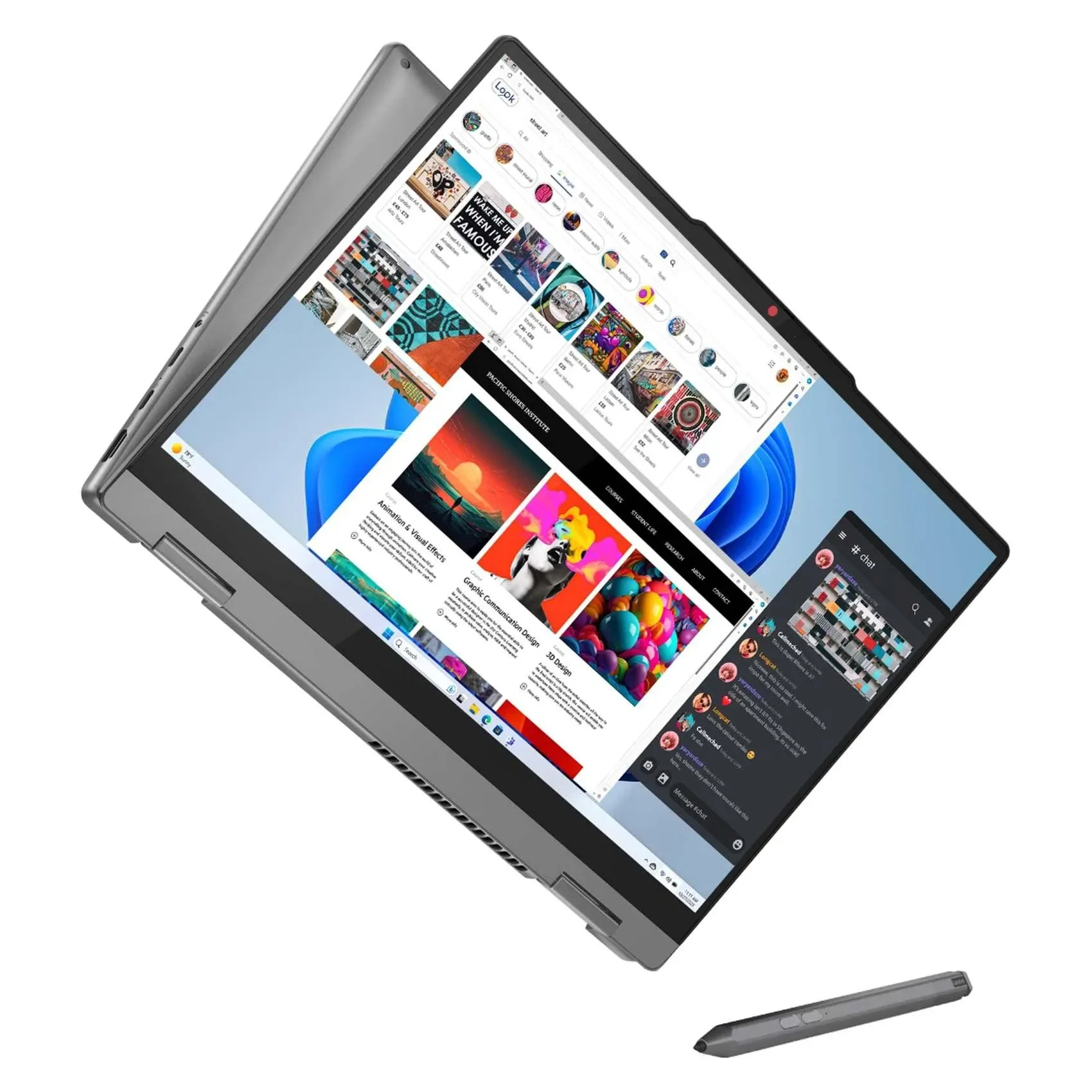Lenovo Ideapad 5 14irh9 2-in-1 Laptop With 14-inch Display Core I5 Processor 16GB Ram 512GB Ssd Intel Uhd Graphic Card Luna Gray