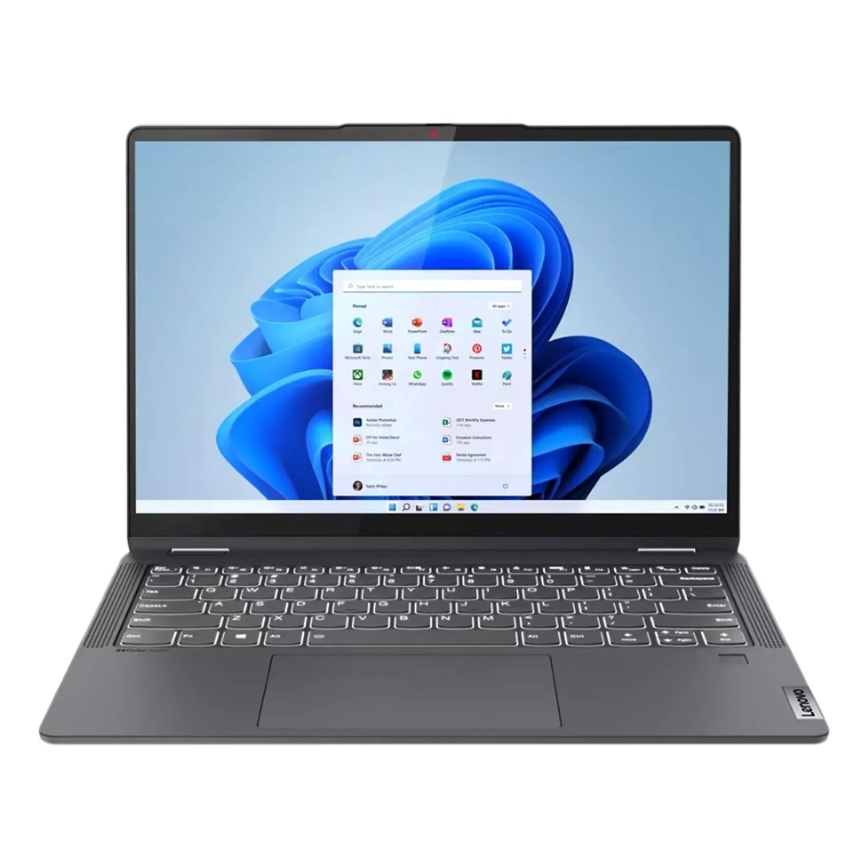 Lenovo Ideapad Flex 5 14iau7 2-in-1 Laptop, Intel Core I5-1235u, 8GB Ram, 512GB Ssd, 14-inch Wuxga Ips Touch, Windows 11 Home, Storm Grey 82r70076ax