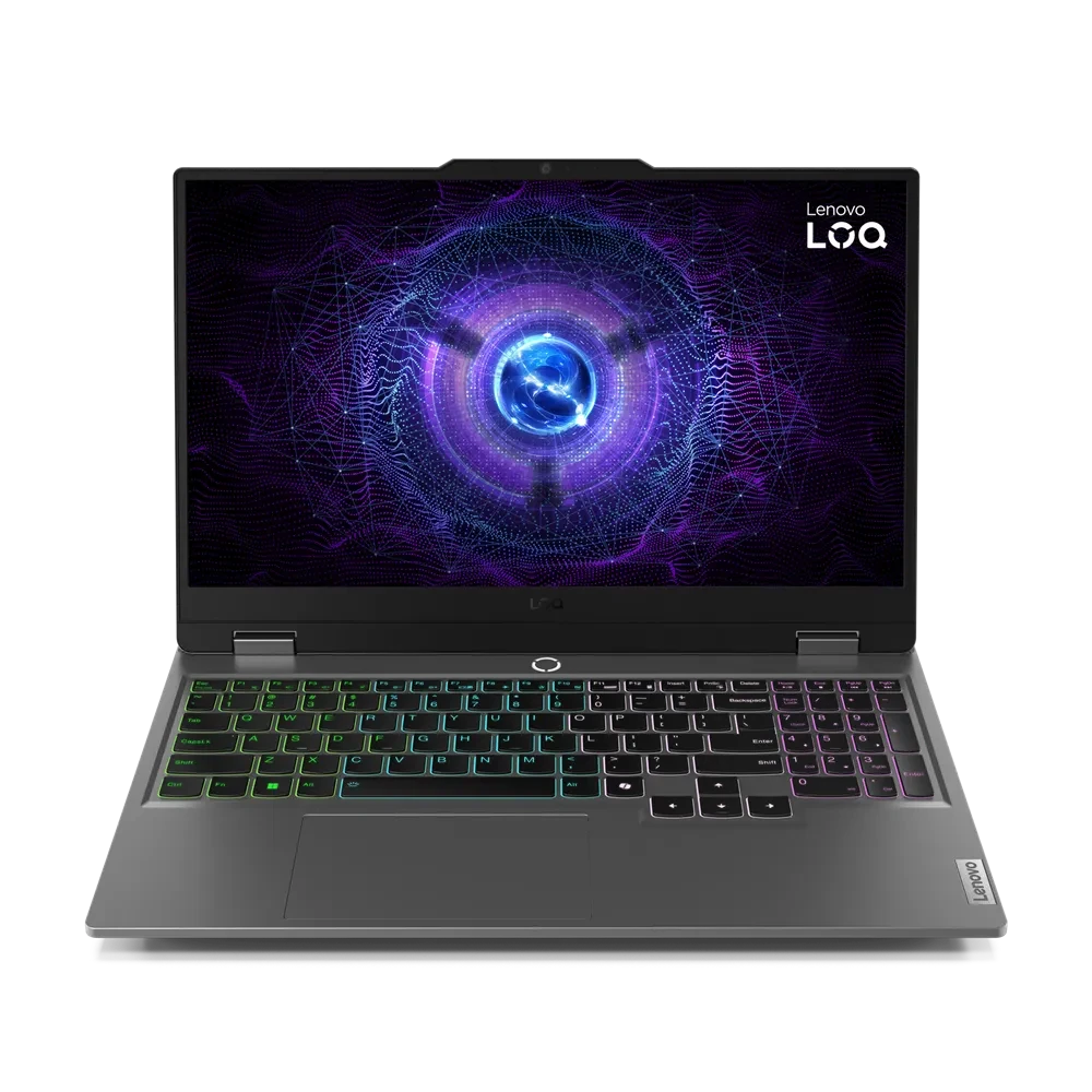 Lenovo Loq 15irx9 Gaming Laptop, Intel Core I7-13650hx, 16GB Ram, 512GB Ssd, 6GB Nvidia Geforce Rtx 4050, 15.6-inch Fhd Ips, Dos Os, Luna Grey, 83dv000dax