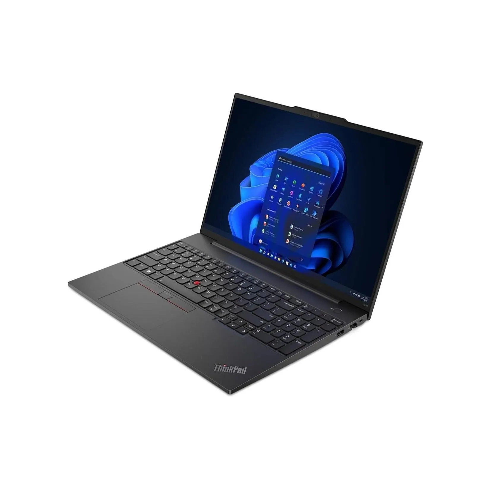 Lenovo Thinkpad E16 Laptop, Intel Core I7-1355u, 16GB Ram, 1TB Ssd, Intel Iris Xe Graphics, 16-inch Display, Windows 11 Pro, Black International Version