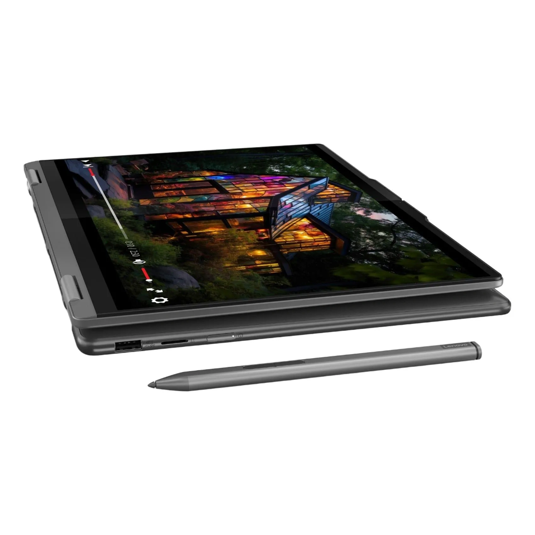 Lenovo Yoga 7 14iml9 2-in-1 Laptop With 14-inch Display Core Ultra 7 Processor 16GB Ram 1TB Ssd Intel Arc Graphic Card Storm Grey