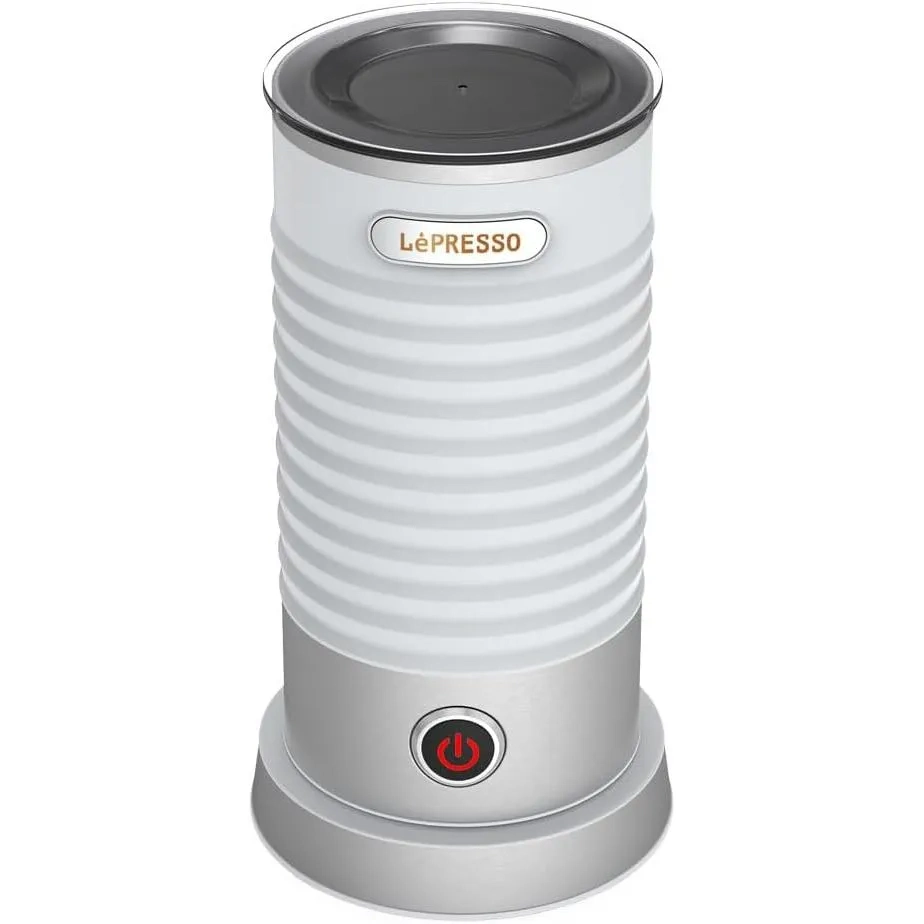LePresso Hot & Cold Milk Frother 100ml 450w White, Lpmlfrwh