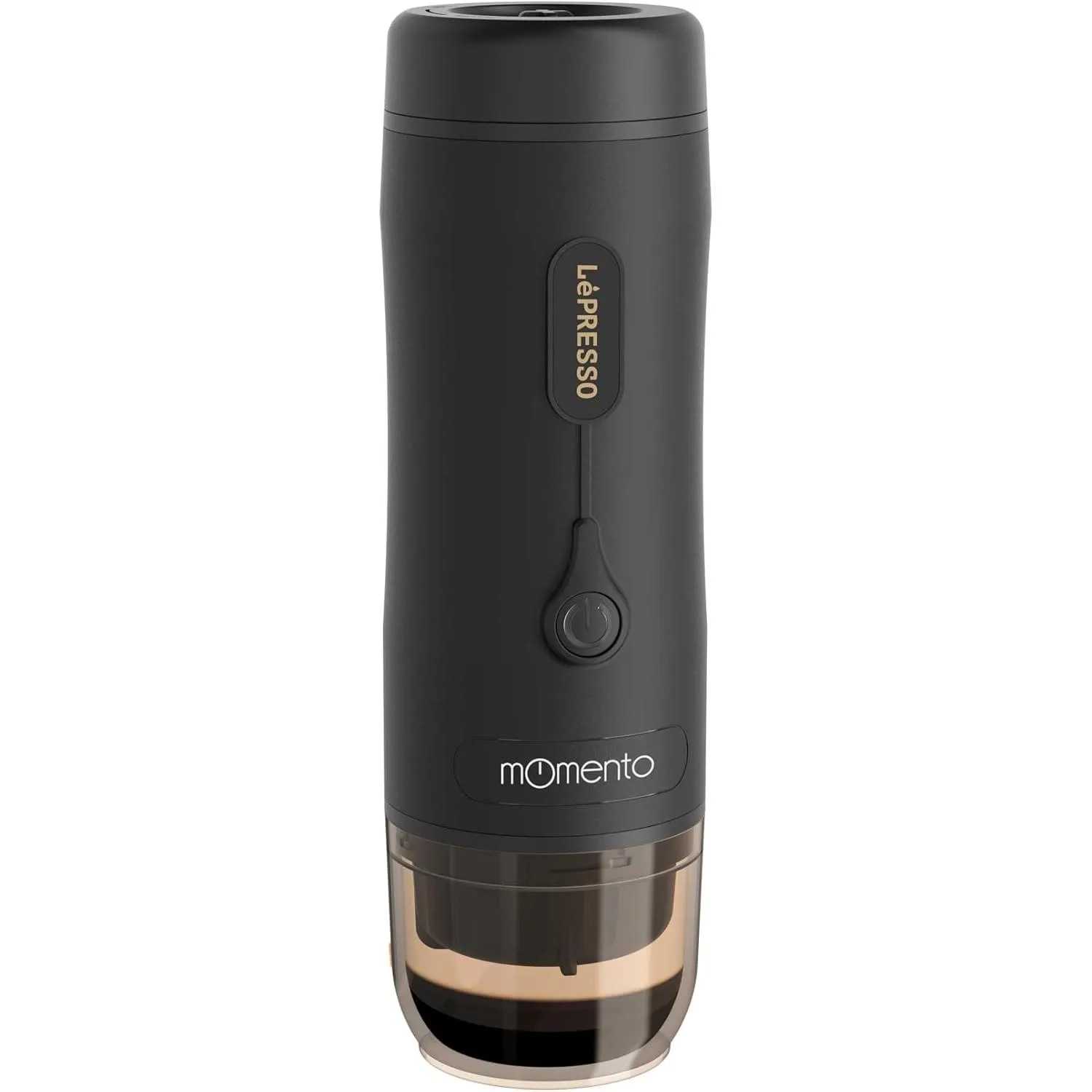 LePresso Momento 2.0 Portable Espresso Coffee Machine 75w Black, Lppessmbk