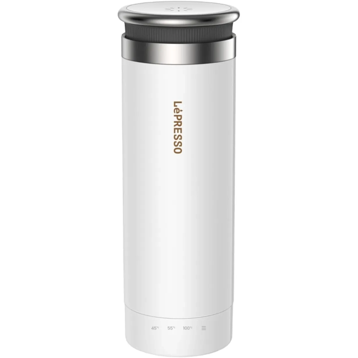 LePresso Portable Kettle 96w, 300ml Capacity, Stainless Steel Material White, Lpcffm0007-wh