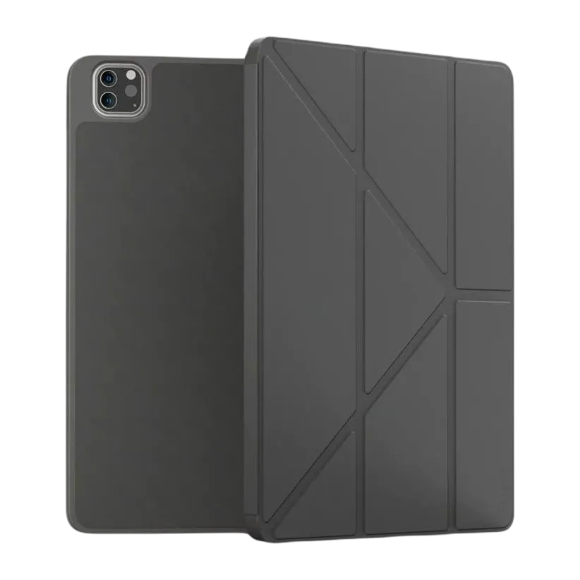 Levelo Elegante Hybrid Leather Case For Ipad Pro 12.9-inch Black Lvlelgp12bk