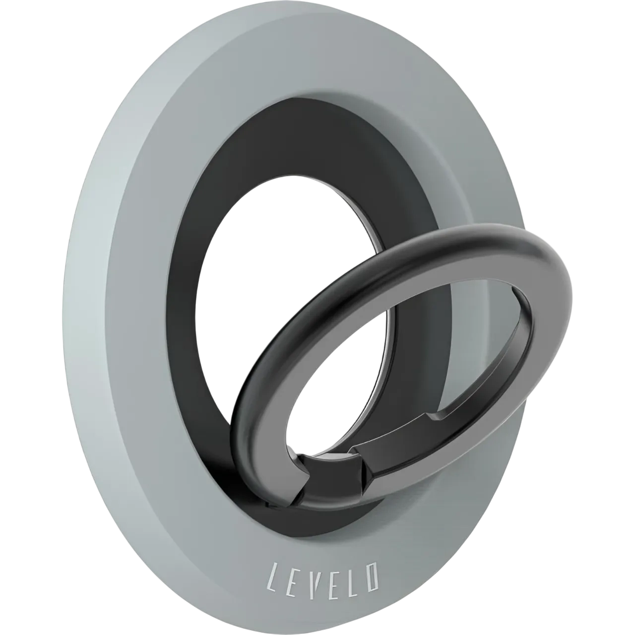 Levelo Lucero 2-in-1 Phone Ring Holder Grey Lvllmghgy