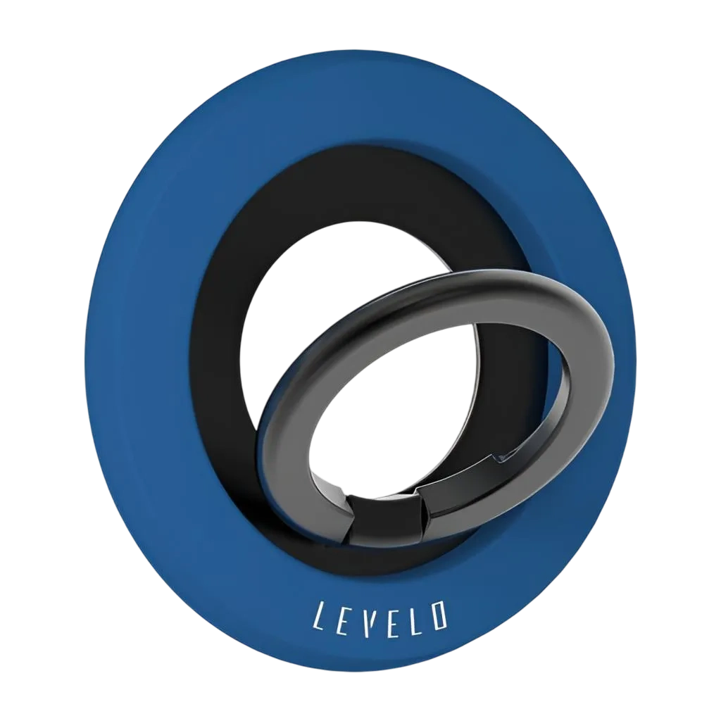 Levelo Lucero 2-in-1 Phone Ring Holder Lapis Blue Lvllmghlbl
