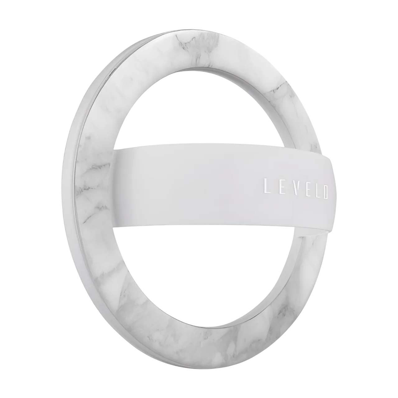 Levelo Luna Magsafe Phone Ring Holder Marble White Lvl-luna-wh