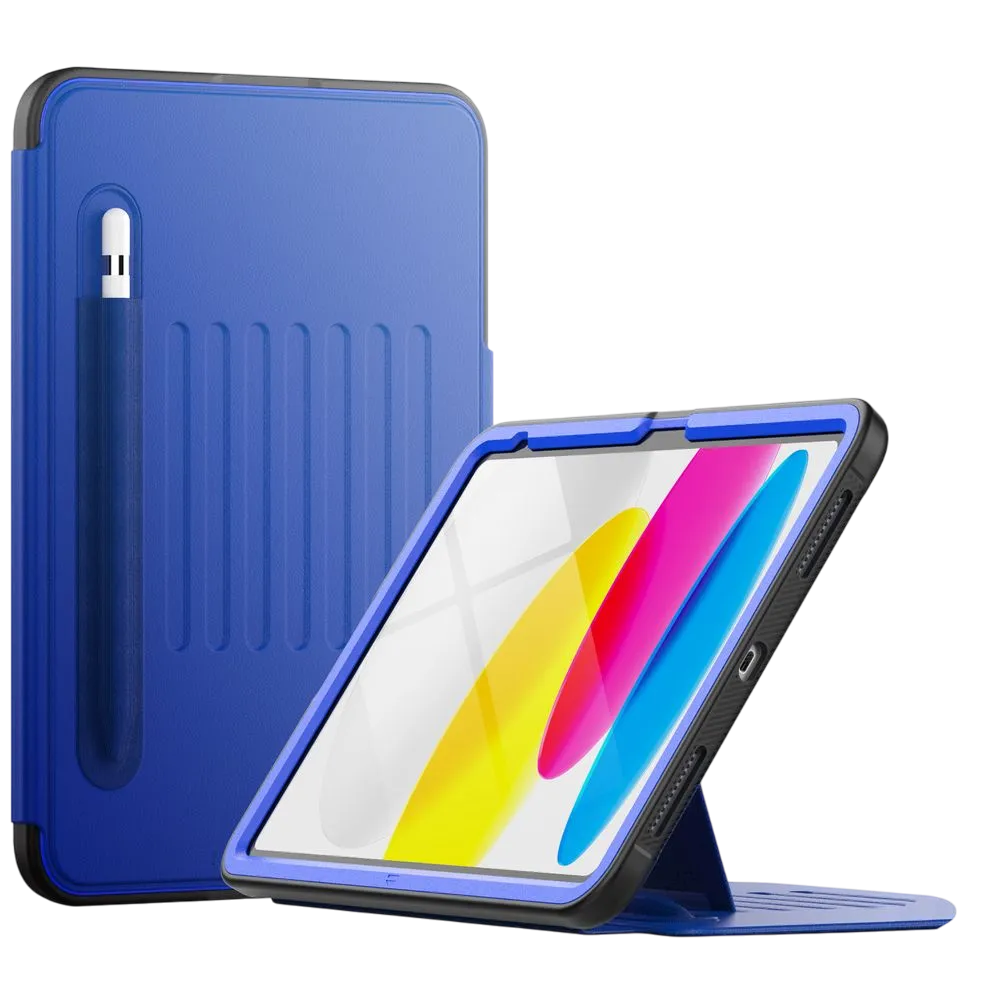 Levelo Luxora Full Body Protection Case/cover For Ipad Pro 11/air4/air5 Blue Lvlic11bu