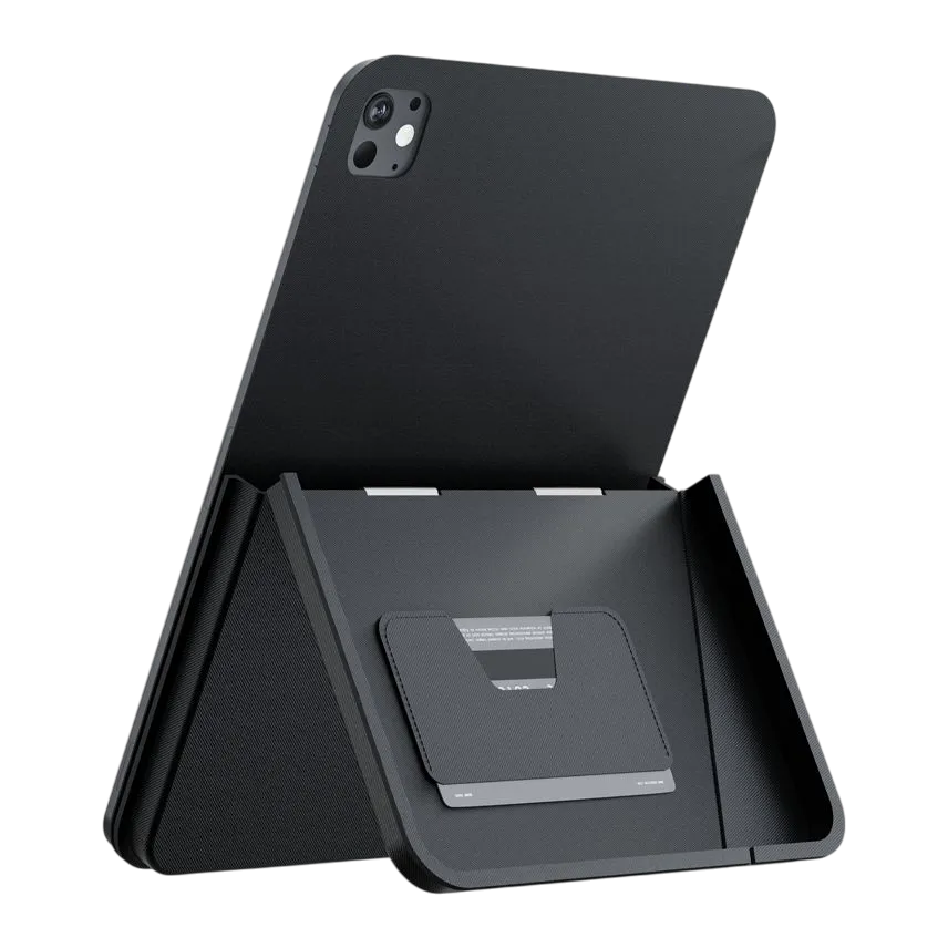 Levelo Omni 4 In-1 Case With Built-in Hand-grip Ipad Pro 11 Black Lvlo41cp11bk