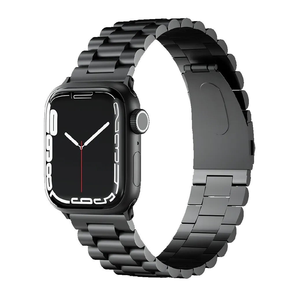 Levelo Westin Metal Watch Strap Compatible With Apple Watch Band Replacement, Adjustment, Wristband 49/45/44/42mm