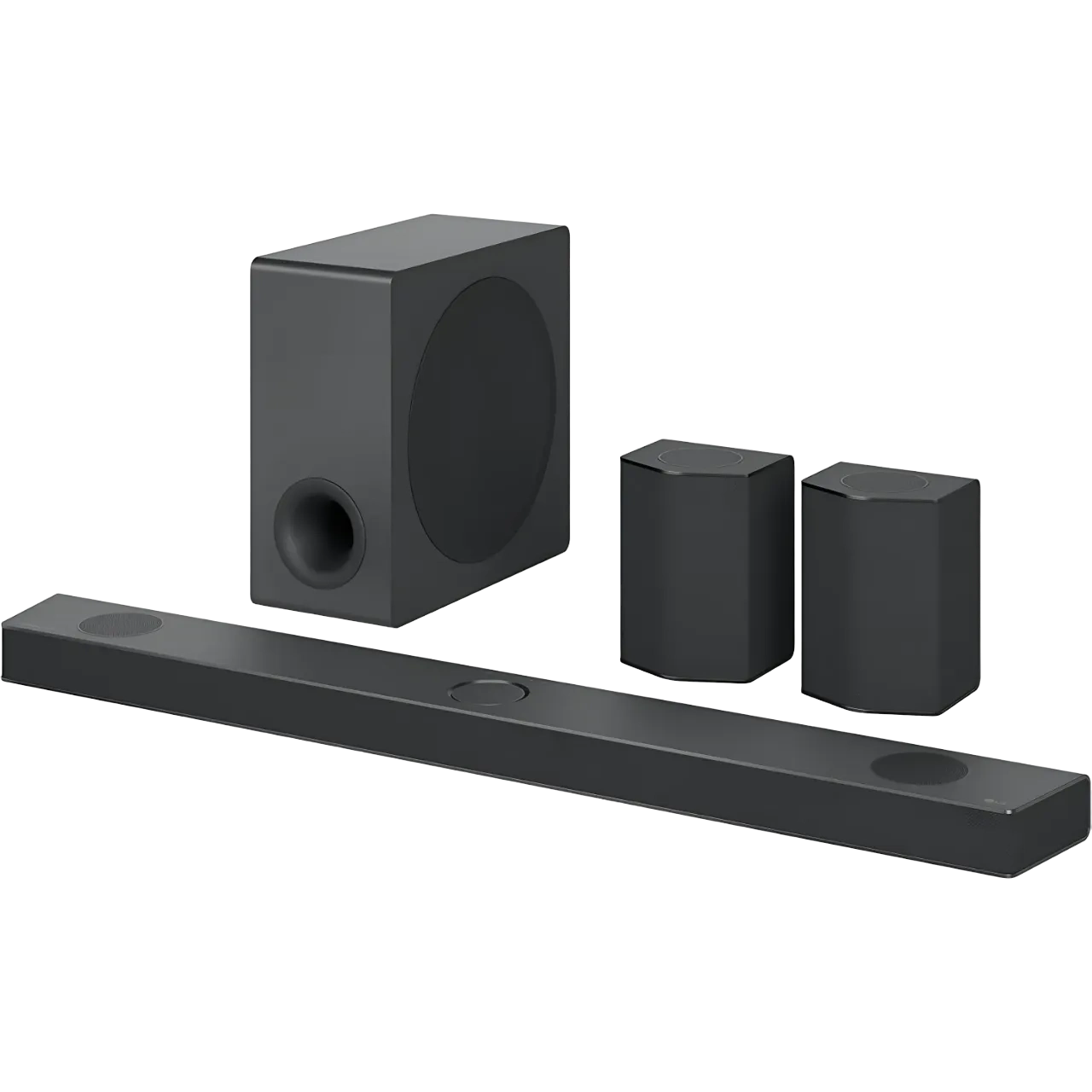 LG S95Qr 9.1.5 Ch High Res Audio Sound Bar With Dolby Atmos And Surround Speakers_Black
