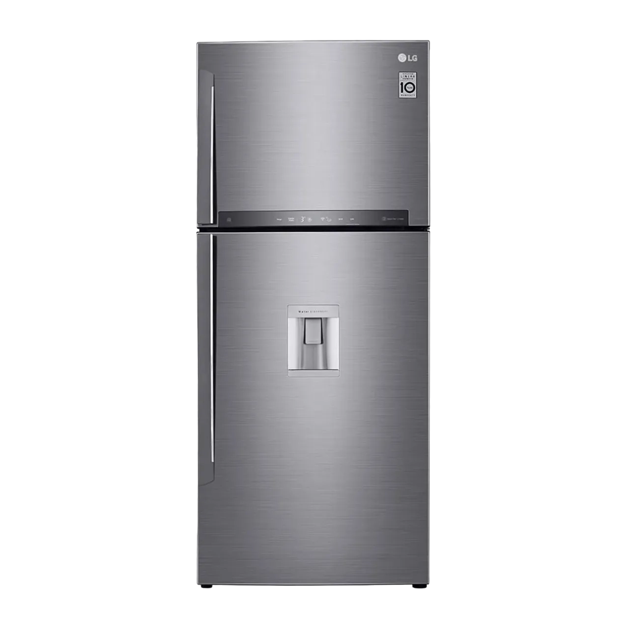 LG Top Mount Refrigerator 650L, Stainless Steel, GRB650GLPL