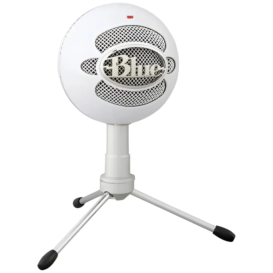 Logitech Blue Snowball Ice Usb Microphone Usb White