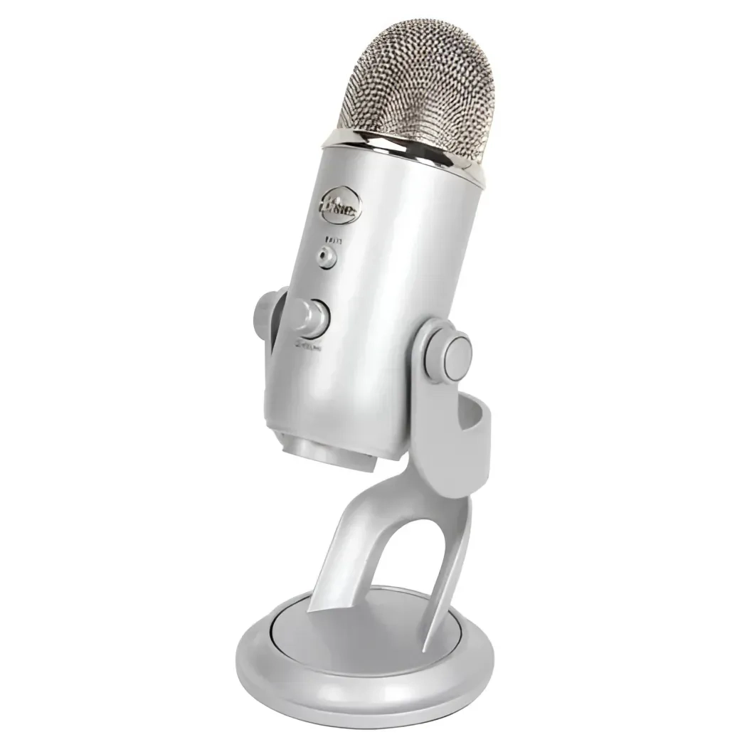 Logitech Blue Yeti Usb Microphone Silver