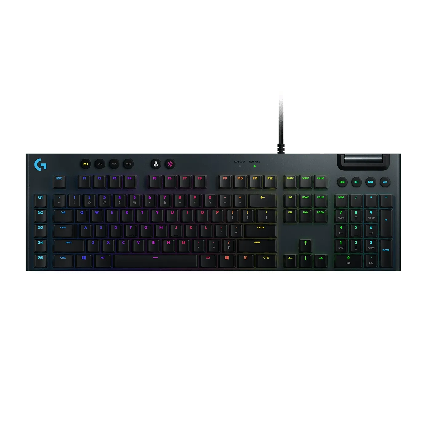 Logitech G815 Lightspeed Rgb Mechanical Gaming Keyboard Gl Tactile Carbon Us Intl