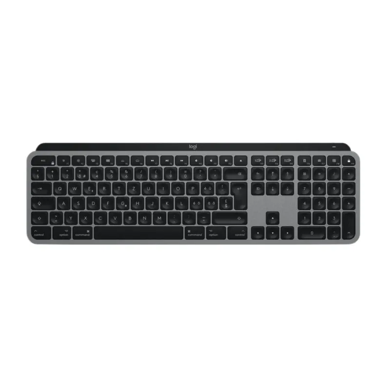 Logitech Mx Keys Advanced Illuminated Mac Keyboard Rf Us Graphite