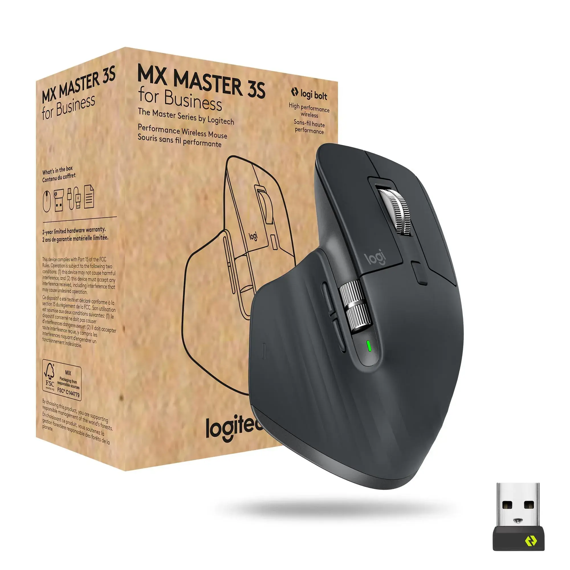 Logitech Mx Master 3s For Business Graphite Bt Emea-914