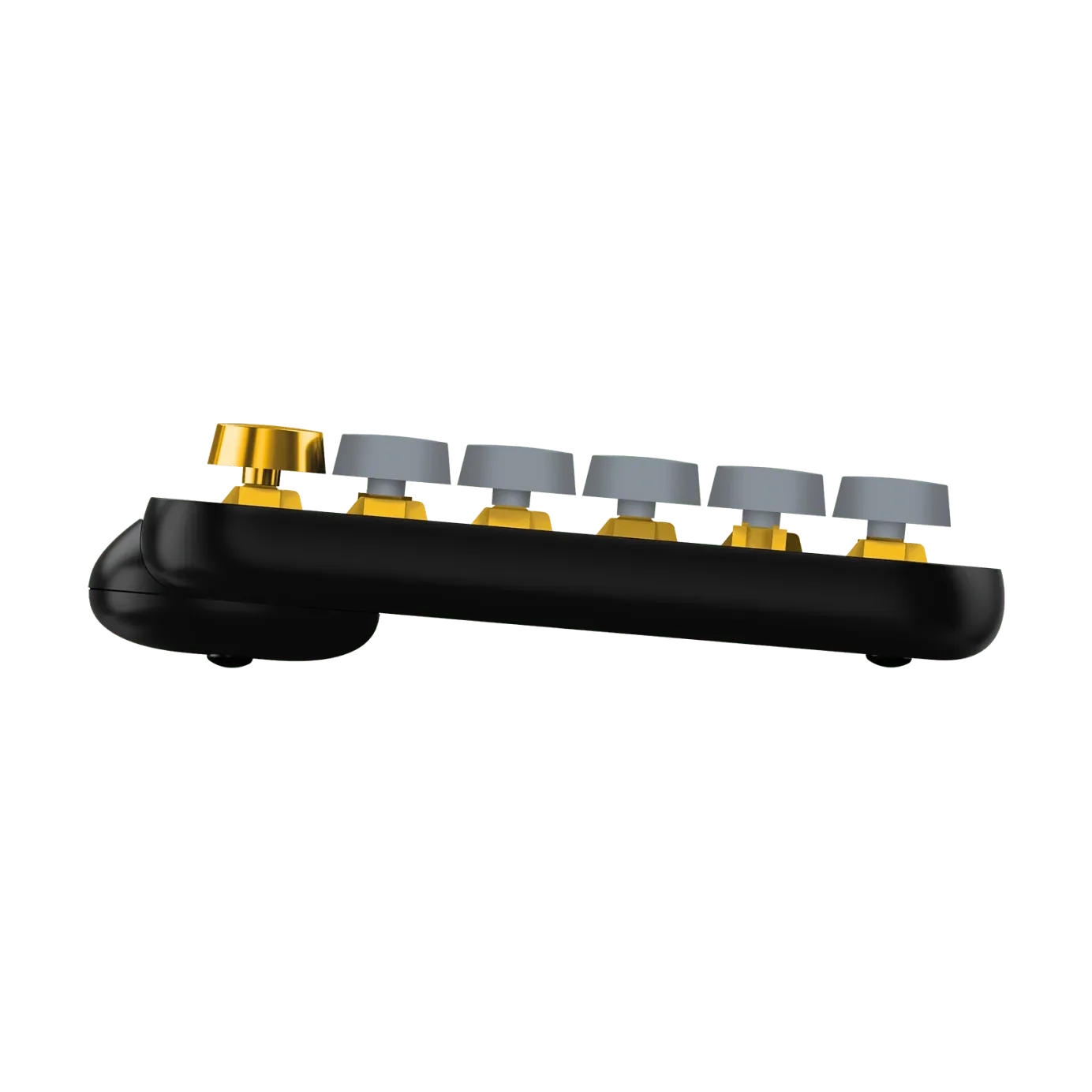 Logitech Pop Keys Wireless Mechanical Keyboard With Emoji Keys Blast Yellow Us Intl Bolt