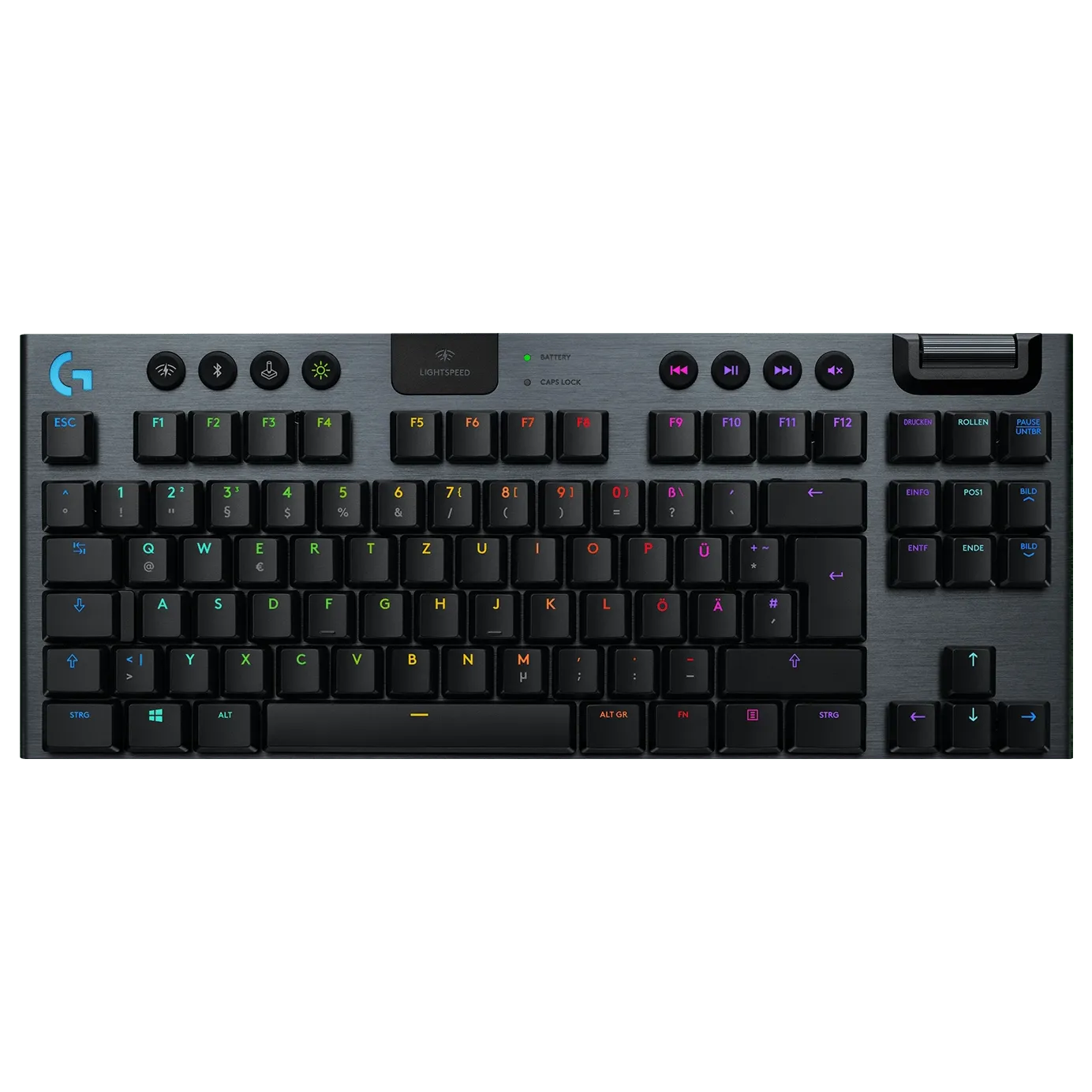 Logitech Tenkeyless Tactile Wireless Gaming Keyboard G915 Carbon