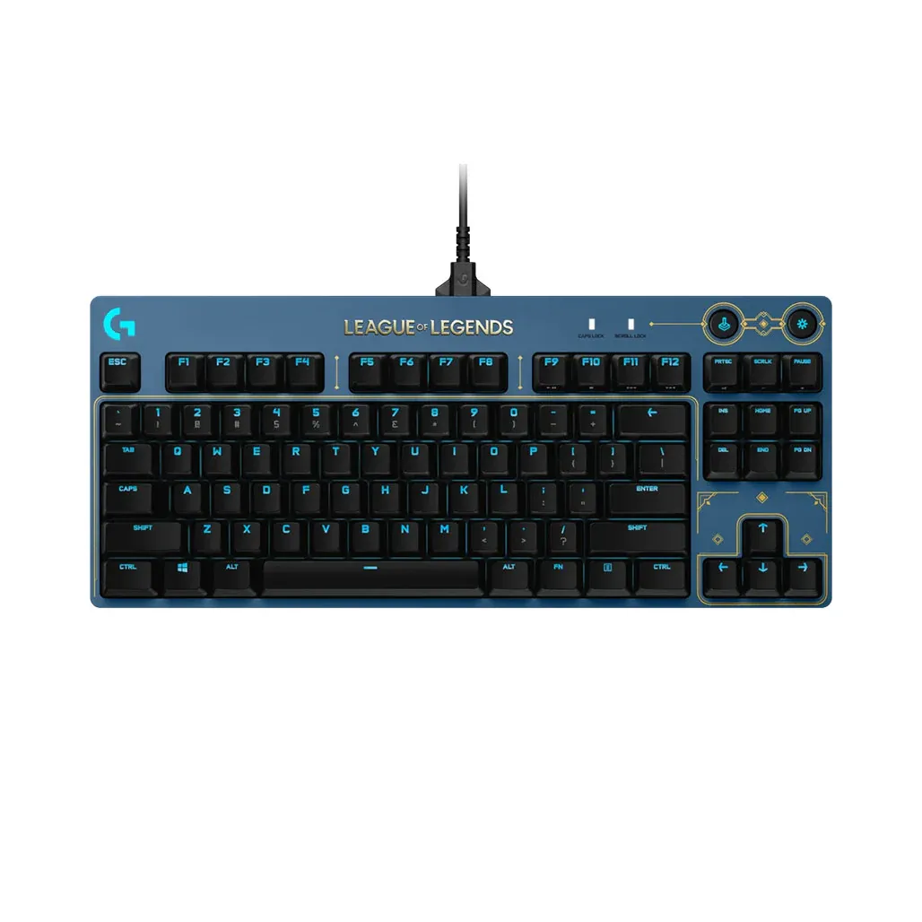 Logitech Wired Keyboard Pro X Tactile League Of Legends 2 Emea Us Intl