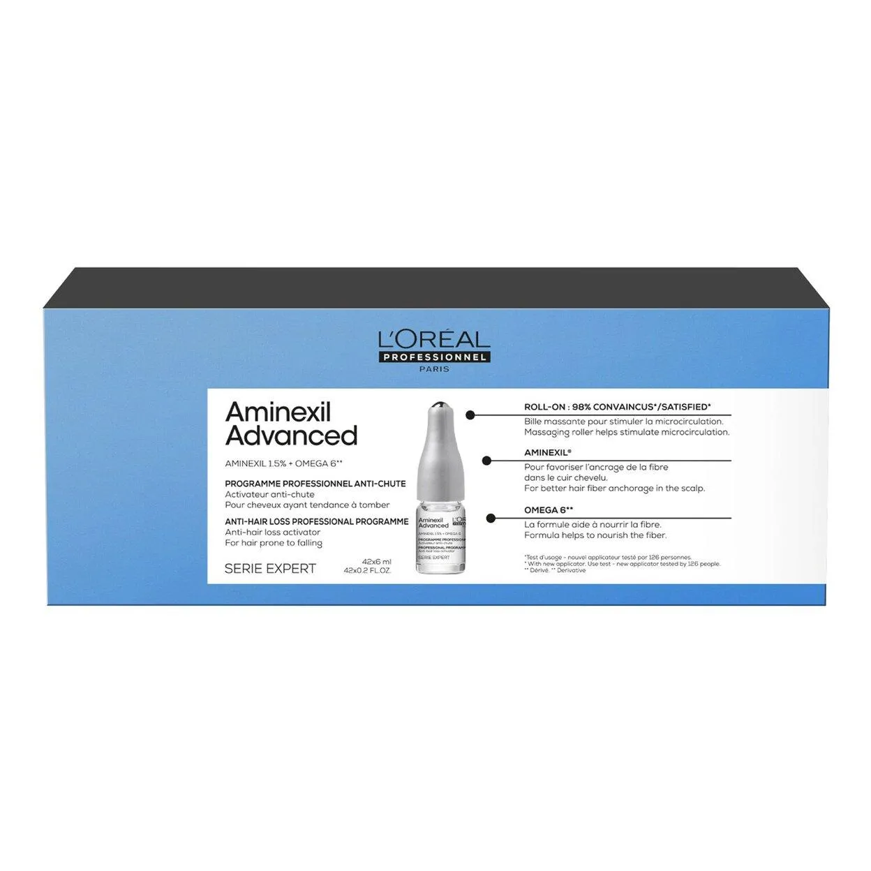 L'Oreal Paris Professionnel Aminexil Advanced Anti-hair Loss Programme For Hair Prone To Falling 42x6ml