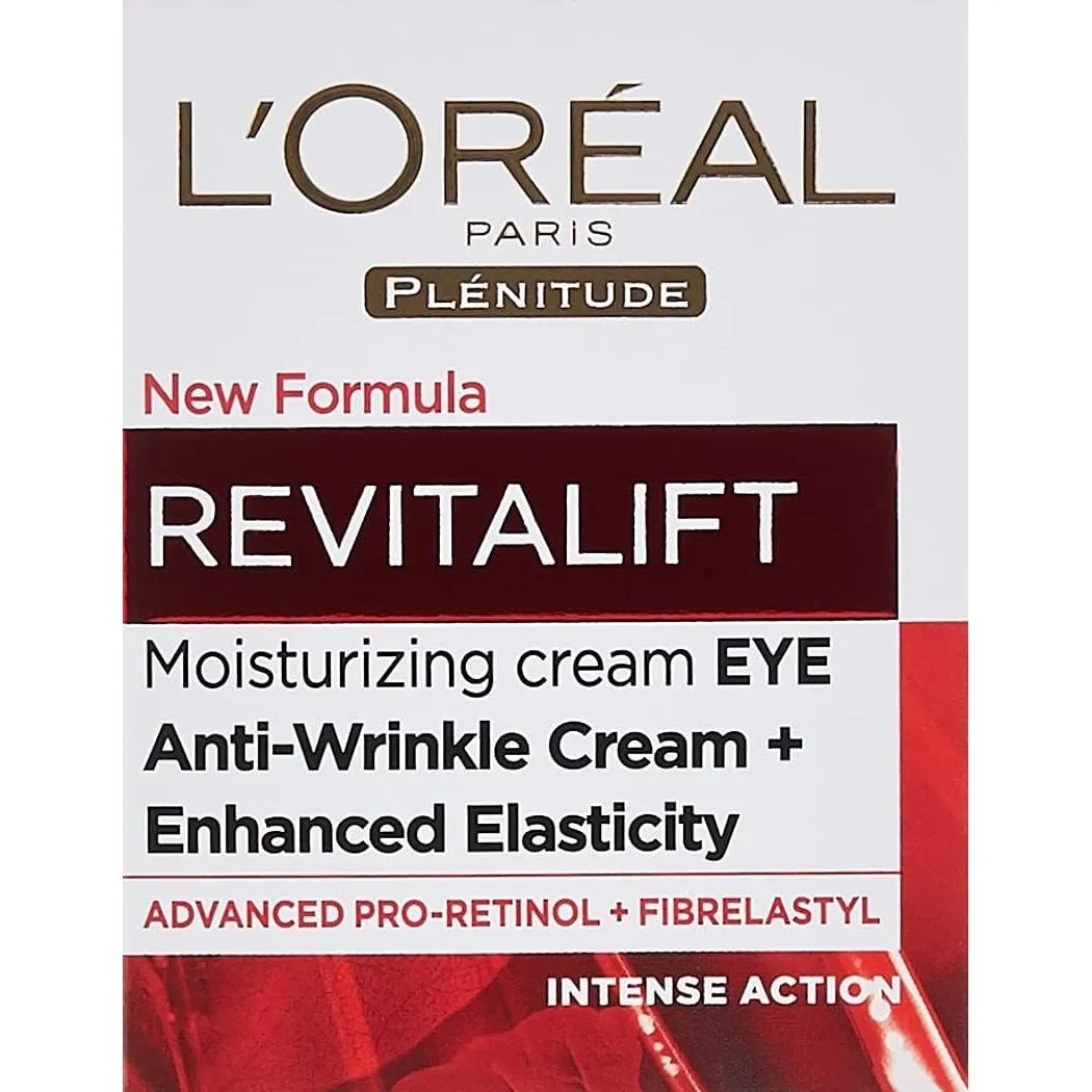 L'Oreal Paris Revitalift Eye Moisturizing Cream 15 Ml